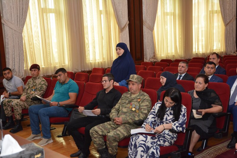 Abşeron rayonunda növbəti vətəndaş qəbulları və görüşlər keçirildi - FOTOLAR