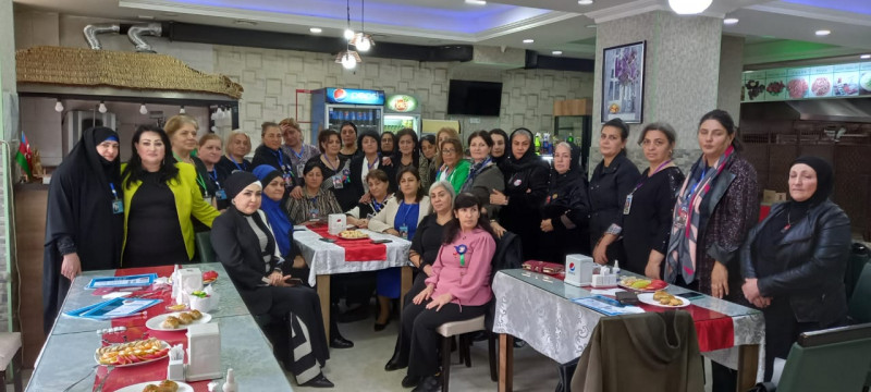 Zəfər Yolu İctimai Birliyi Şəhid ailələri üçün ehsan süfrəsi təşkil etdi - FOTOLAR