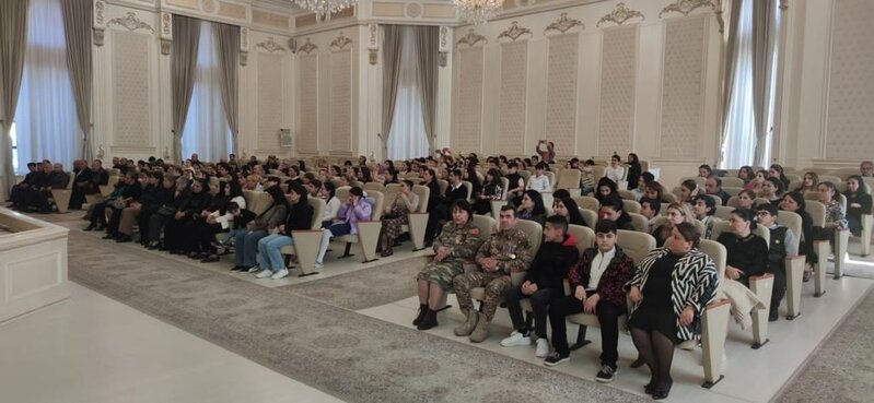 Abşeronda 8 Noyabr - Zəfər Gününə həsr olunmuş silsilə tədbirlər keçirilib - FOTOLAR