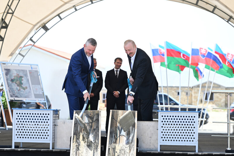 İlham Əliyev və Pelleqrini Baş Qərvənddə - Fotolar