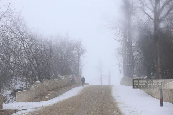 Qarlı Şuşadan FOTOREPORTAJ