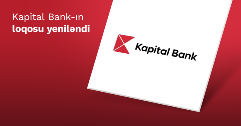 Kapital Bank loqosunu yenilədi