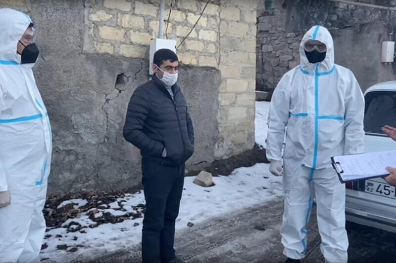Samux və Daşkəsəndə reyd keçirildi, COVID-19 xəstələri saxlanıldı