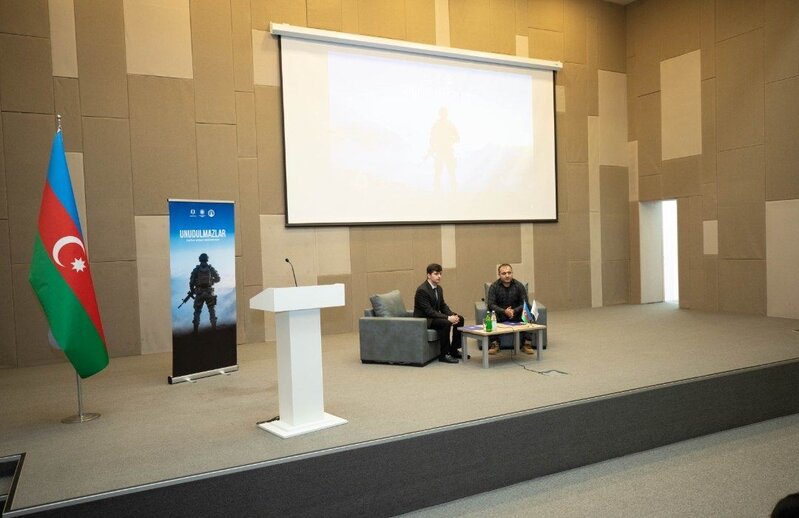 Gənclərin iştirakı ilə vətənpərvərlik tədbiri keçirilib: 