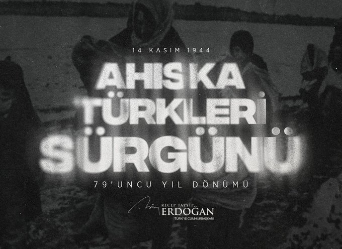 Ərdoğandan axısqa türkləri ilə bağlı paylaşım - FOTO