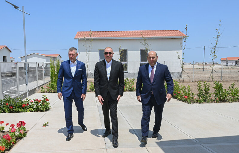 İlham Əliyev və Pelleqrini Baş Qərvənddə - Fotolar