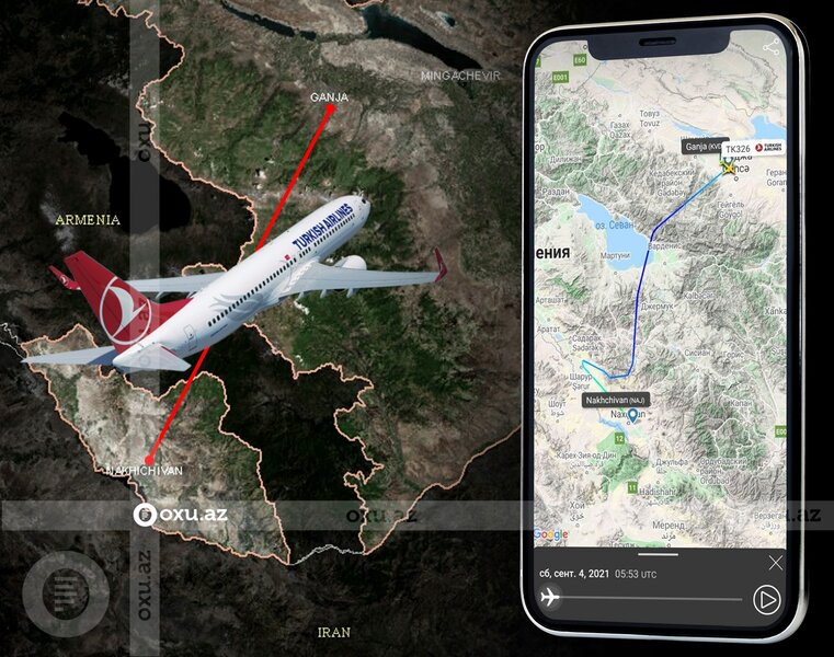 AZAL Ermənistan üzərindən uçuşlar həyata keçirmir - AÇIQLAMA + FOTO