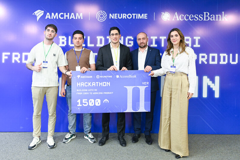 AccessBank, AmCham Azerbaijan və Neurotime süni intellekt hakatonunun qaliblərini elan etdilər