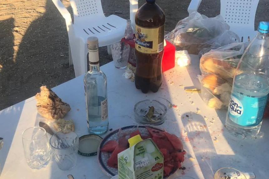 Bakıda çimərliyi çirkləndirənlər cərimələndi (FOTO)