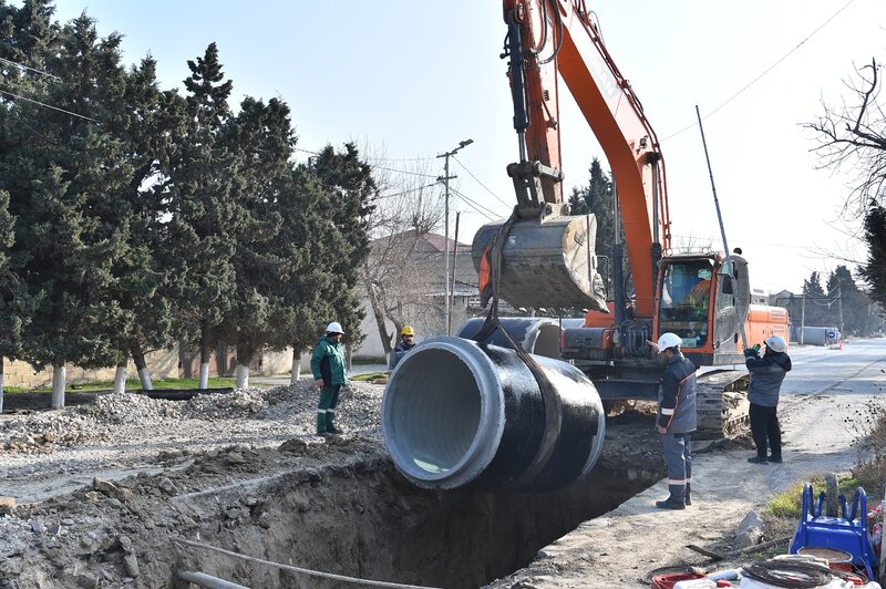 Sumqayıt şəhərində su təchizatına dair yeni layihə