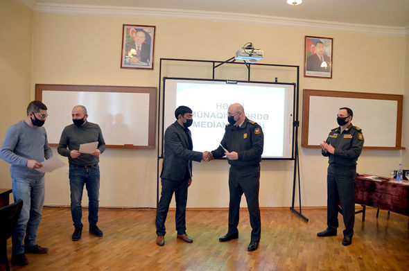 Ali Hərbi Məktəbin kursantları üçün seminar keçirilib - FOTO