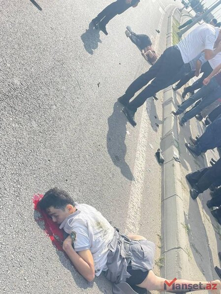 Bakıda dəhşətli hadisə: Tələbələr həlak oldu - FOTOLAR