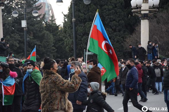 "Dəmir yumruq": Xalqımızın Zəfər sevinci - FOTOREPORTAJ