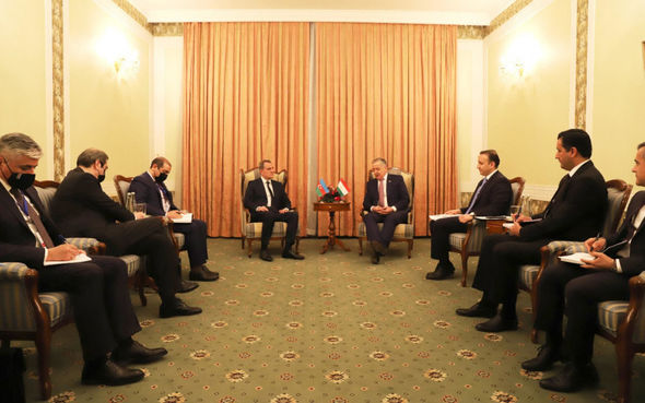 Azərbaycan və Tacikistanın Xarici işlər nazirlikləri arasında Əməkdaşlıq Proqramı imzalanıb - FOTO