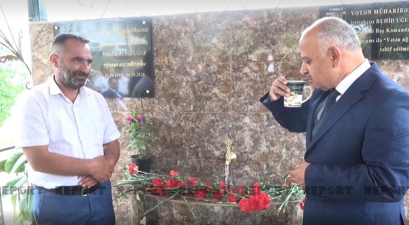 Lerikdə Vətən Müharibəsi şəhidinin adına bulaq istifadəyə verilib - FOTO