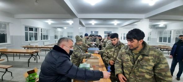 Mehriban Əliyevanın təşəbbüsü ilə hərbçilərimizə dəstək aksiyasına başlanılıb - FOTO/VİDEO