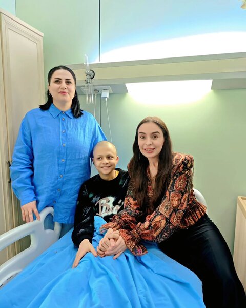 Leyla və Arzu Əliyevalar Onkologiya Mərkəzində - Fotolar