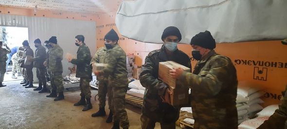 Mehriban Əliyevanın təşəbbüsü ilə hərbçilərimizə dəstək aksiyasına başlanılıb - FOTO/VİDEO