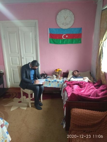 Daha iki yaralanmış qazimizə dəstək işlərinə başlanıb - FOTO