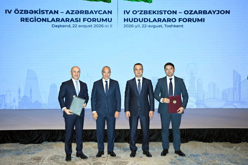 Azərbaycanla Özbəkistan arasında bir sıra sənədlər imzalanıb - FOTOLAR