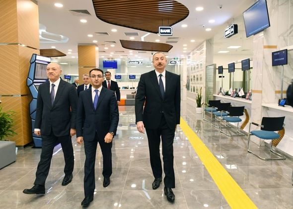 Prezident Şamaxıda "ASAN Həyat" kompleksinin açılışında olub - YENİLƏNİB+FOTO