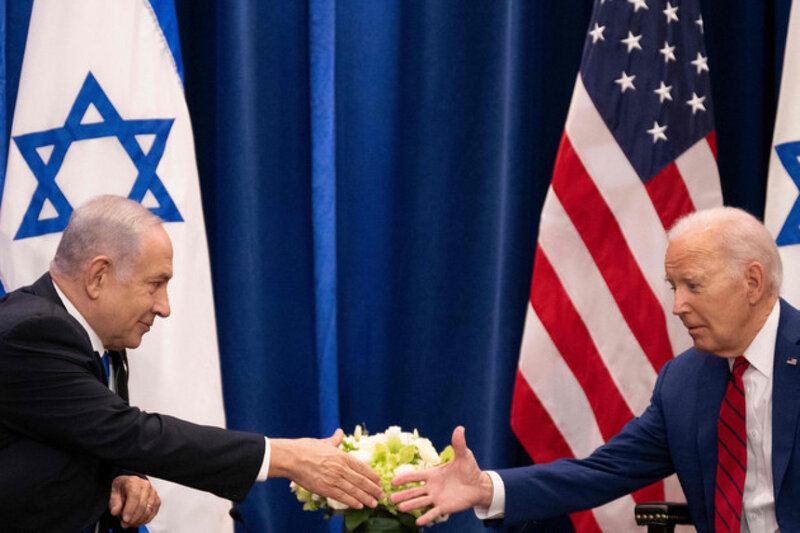 Bayden Netenyahu ilə danışıq aparacaq