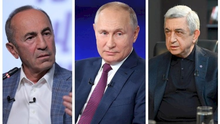 Putin Köçəryanla Sarkisyanı təbrik etdi