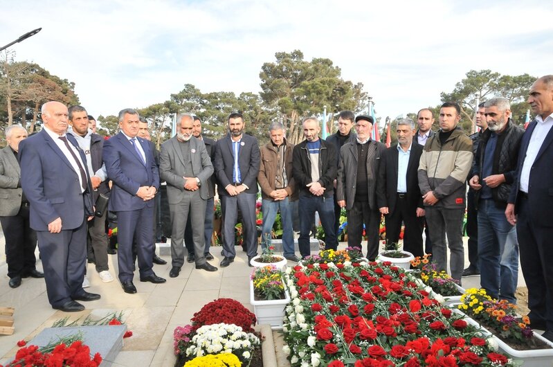 Abşeron rayonunda şəhidlərimizin anım günləri keçirilib - FOTOLAR