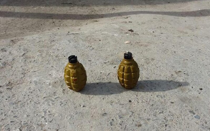 Horadizdə dəmir yolu stansiyasında silah-sursat tapıldı