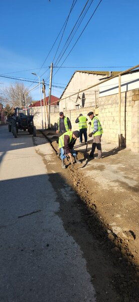 Abşeron rayonunda abadlıq-təmizlik işləri davam etdrilir - FOTOLAR