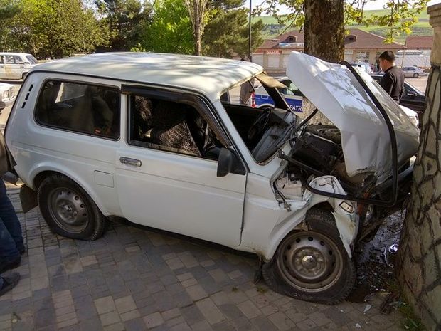 Gəncədə sürücü sükan arxasında ürəktutması keçirib öldü 