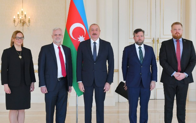 İlham Əliyev ABŞ-nin yeni səfirini qəbul etdi - FOTOLAR
