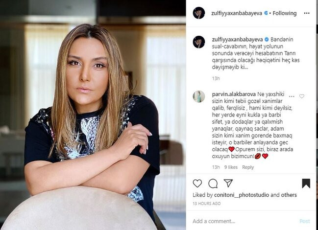 "Həyat yolunun sonunda verəcəyi hesabat..." - Xalq artistindən sətiraltı sözlər