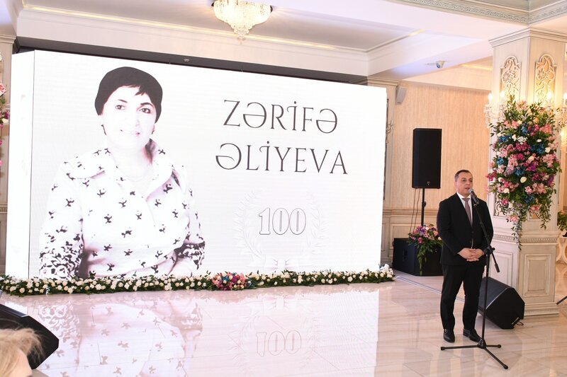 Abşeron rayonunda akademik Zərifə xanım Əliyevanın 100 illiyi qeyd edilib - FOTOLAR