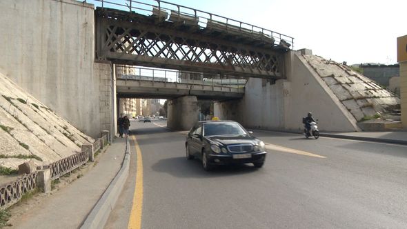 Bakıda yeni yol qovşağı yaradılır - FOTO/VİDEO