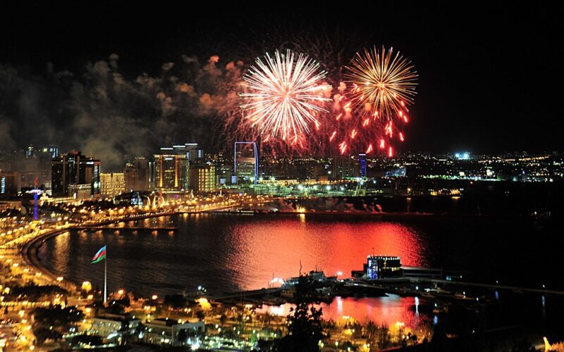 Bakıda atəşfəşanlıq