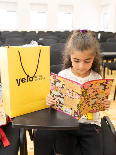 Yelo Bank Cəbrayılda birincilərin məktəb həyəcanına şərik oldu - FOTOLAR