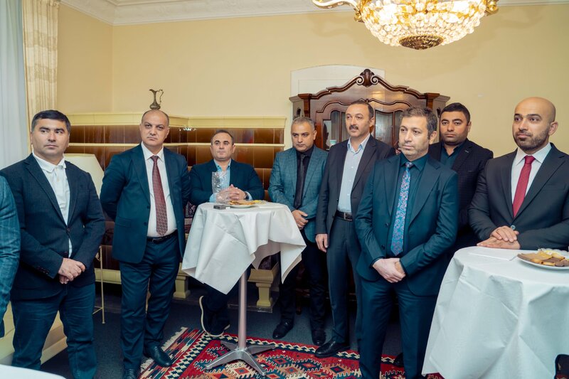 Marsol Group nümayəndə heyəti İsveçrədə səfir Fuad İsgəndərovla görüşdü - FOTOLAR