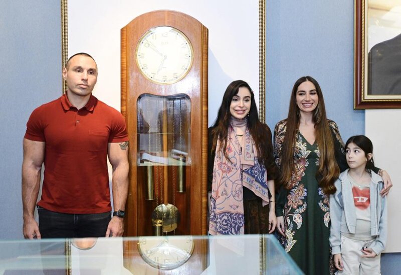 Leyla Əliyeva və Arzu Əliyeva Naxçıvana səfər ediblər - FOTOLAR