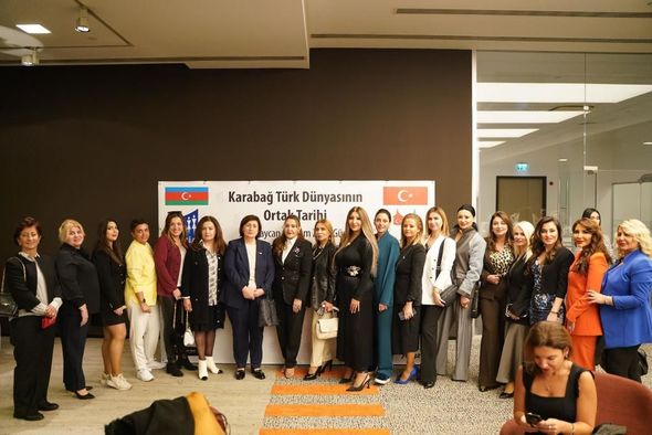 Türk dünyasının qadın sahibkarları 8 Noyabr Azərbaycanın Zəfər Günündə İstanbulda bir araya gəldilər - FOTO