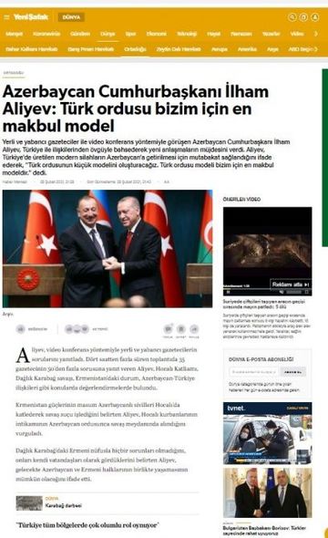 Türkiyə mediası: Prezident İlham Əliyev dörd saatdan artıq zamanda jurnalistlərin suallarını cavablandırıb