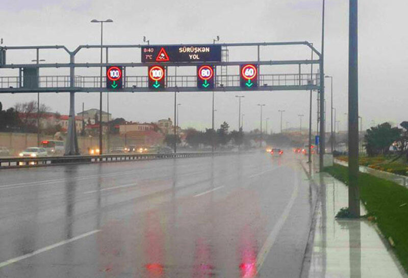 Zığ dairəsi-Hava Limanı yolunda sürət həddi endirilib