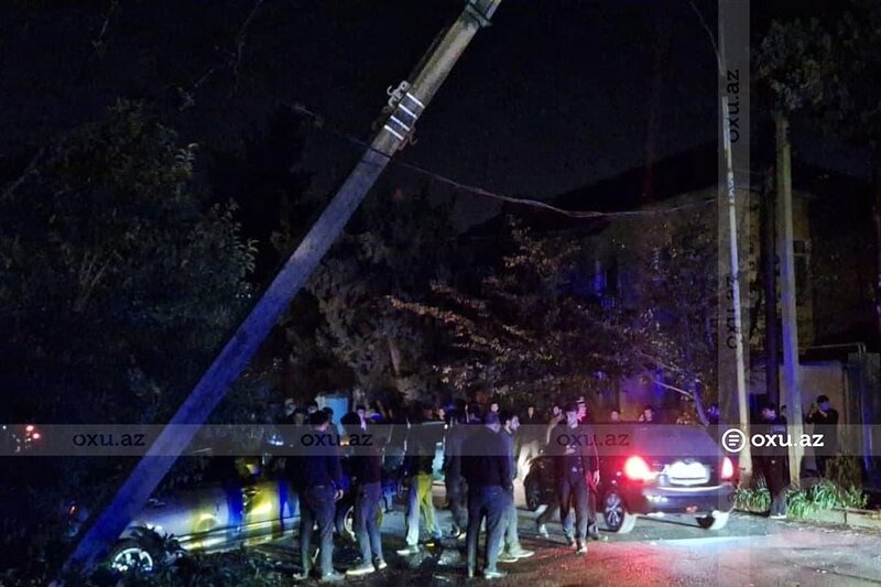 Lənkəranda qəza nəticəsində şəhərin bir hissəsi işıqsız QALIB