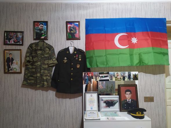 "Mübariz postu"na bayrağımızı sancan baş leytenantın xanımı: "Onun qisası alındı" - FOTO/VİDEO