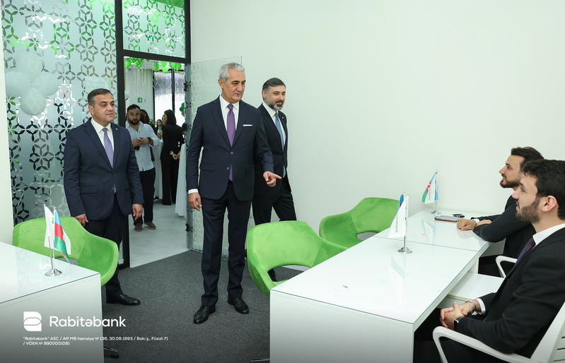 Rabitəbank 32-ci filialını Bakıxanovda açdı - FOTOLAR