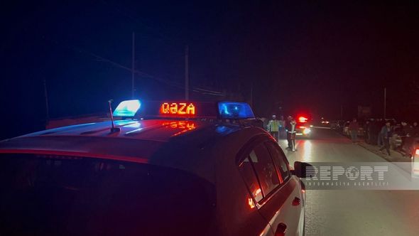 Yolu keçən kişini avtomobil vuraraq öldürdü - FOTO