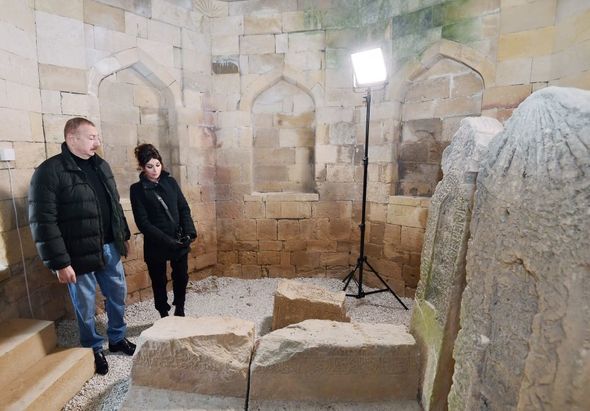 İlham Əliyev və Mehriban Əliyeva Şamaxıda - YENİLƏNİB + FOTO