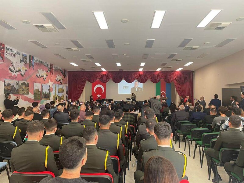 Ankarada Heydər Əliyevin 100 illiyi qeyd olundu – FOTOLAR