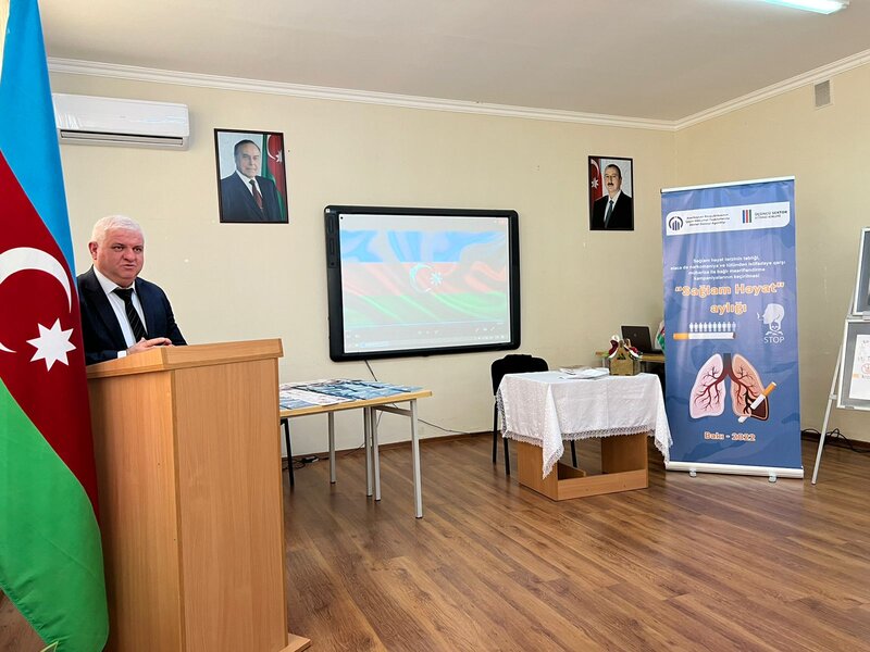 Narkomaniya və tütündən istifadəyə qarşı mübarizə ilə bağlı tədbir keçirildi - FOTOLAR