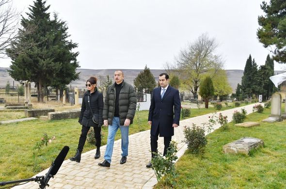 İlham Əliyev və Mehriban Əliyeva Şamaxıda - YENİLƏNİB + FOTO